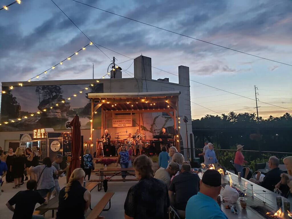 Live music at Riverfront Terrace