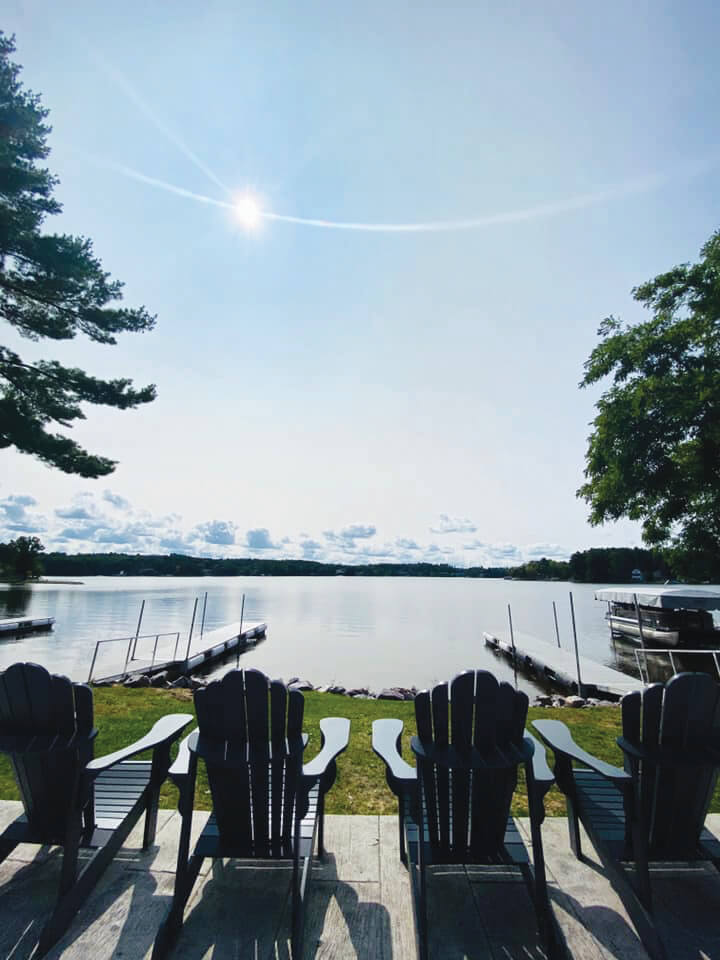 Lake views from Summer House