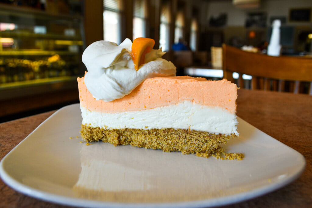 Little Village Orange Dreamsicle Cheesecake