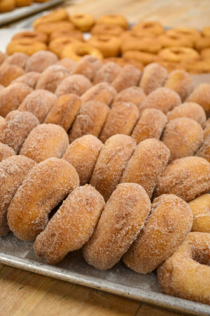 Paul Bunyan's famous homemade buttermilk sugar donuts