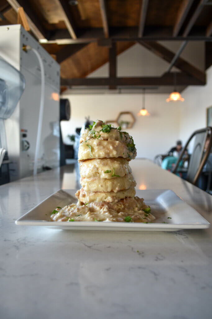 Biscuits and gravy from Bella Goose