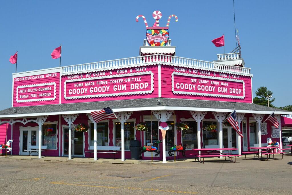 Goody Goody Gum Drop pink exterior